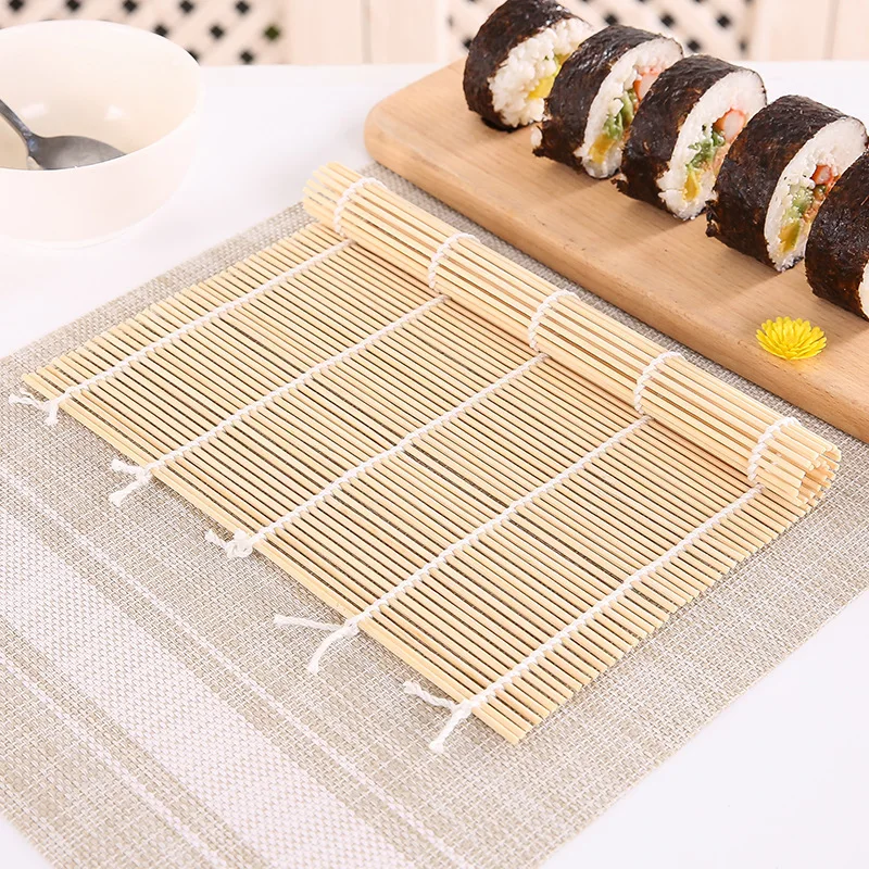 Sushi Making Kit - Bambu Suşi Haddeleme Mat yapışmaz Mutfak