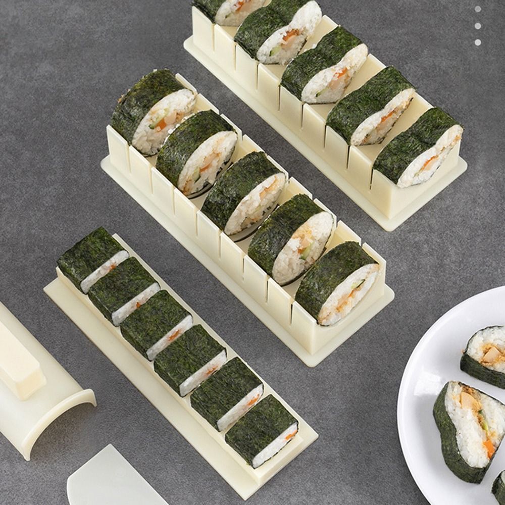 Sushi Making Kit - 3 adet/set Plastik Suşi Yapma Ekipmanı