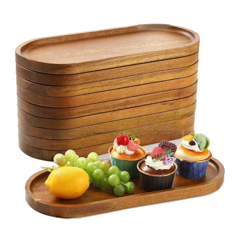Japanese Snacks - Sofra takımı Masif Ahşap Yuvarlak Tatlı