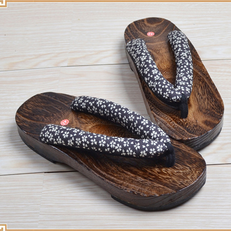 Unisex ahşap Paulownia Ninja C - Geta Wooden Sandal incelemesi ve fiyatı