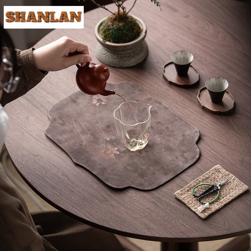 Çin Zen Dokuma Brokar çay masa - Japanese Tea incelemesi ve fiyatı