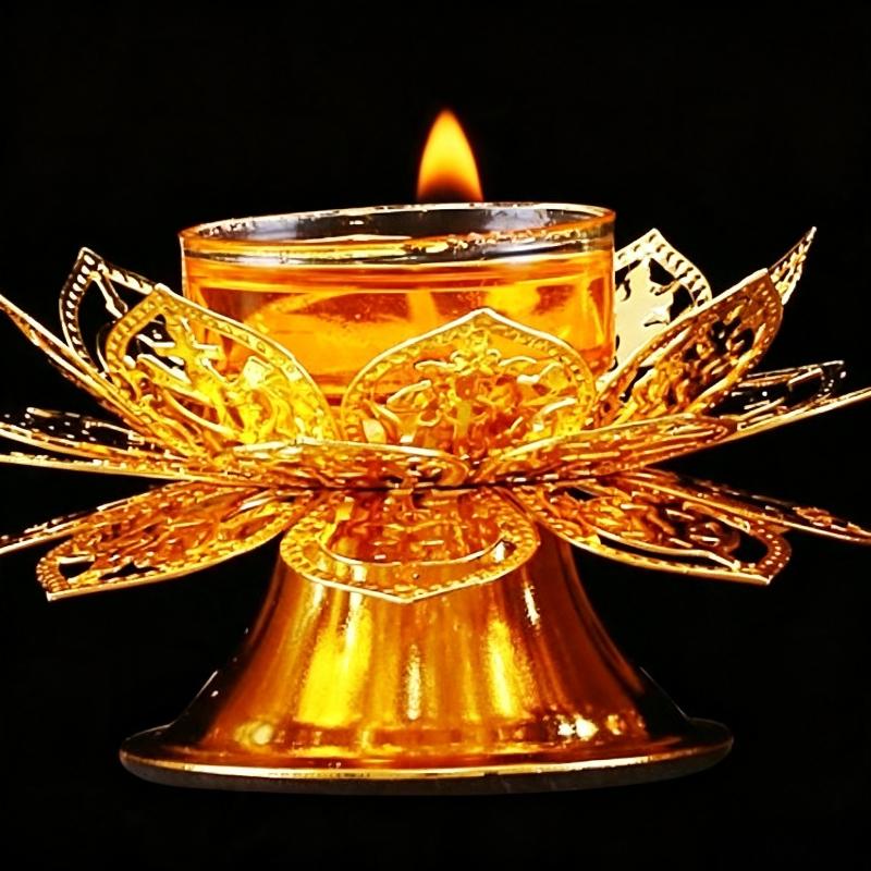 Altın Lotus Tasarımlı Tealight - Incense Holder incelemesi ve fiyatı