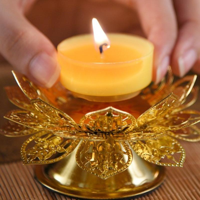 Altın Lotus Tasarımlı Tealight - Incense Holder incelemesi ve fiyatı